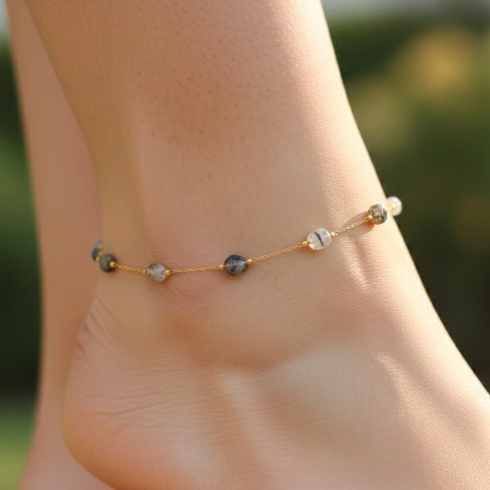 Elegant Handmade Anklet – Perfect for Women & Girls | Ideal Gift Option, DYC1625
